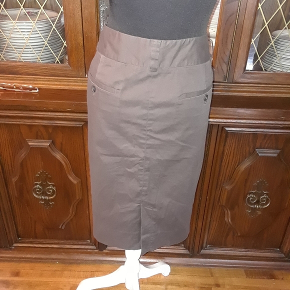Size 16 plus brown straight skirt - Picture 6 of 12